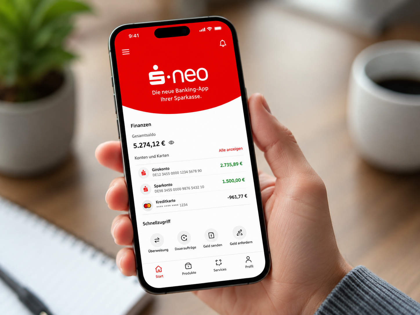 Sparkassen App S-Neo